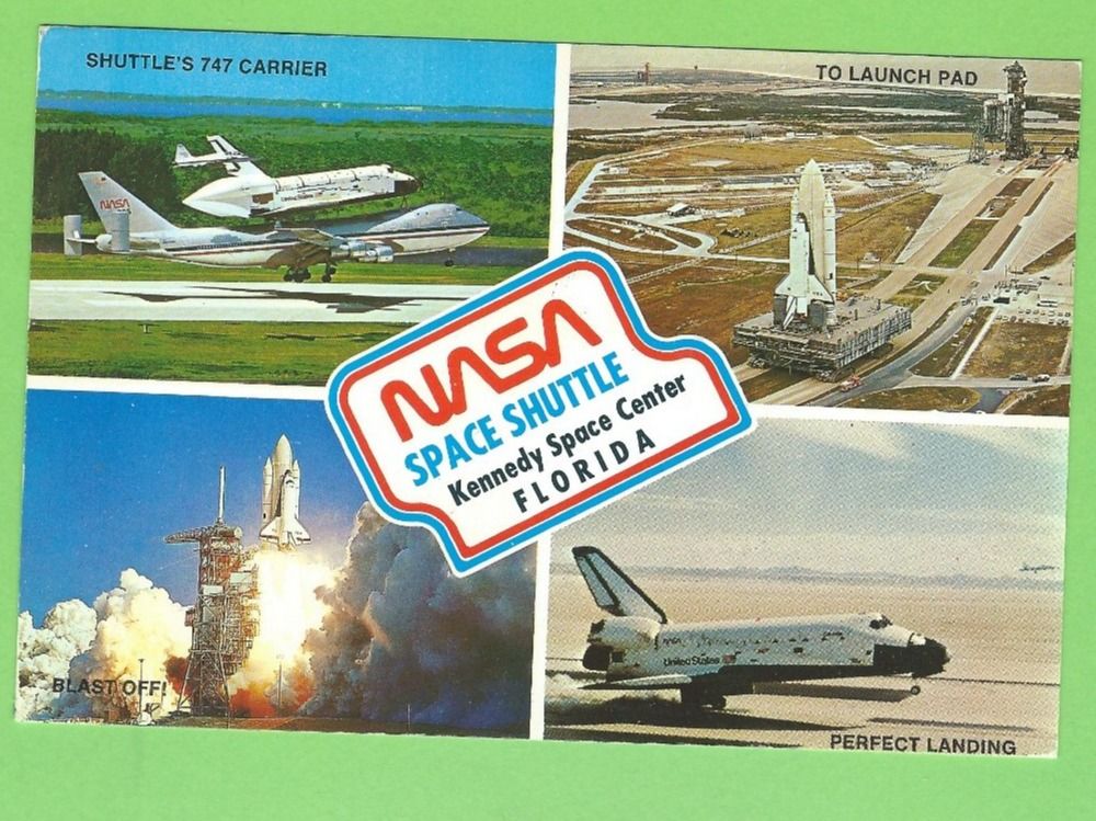 Ansichtskarten: NASA Space Shuttle – Gebraucht aus Zürich von t24_de