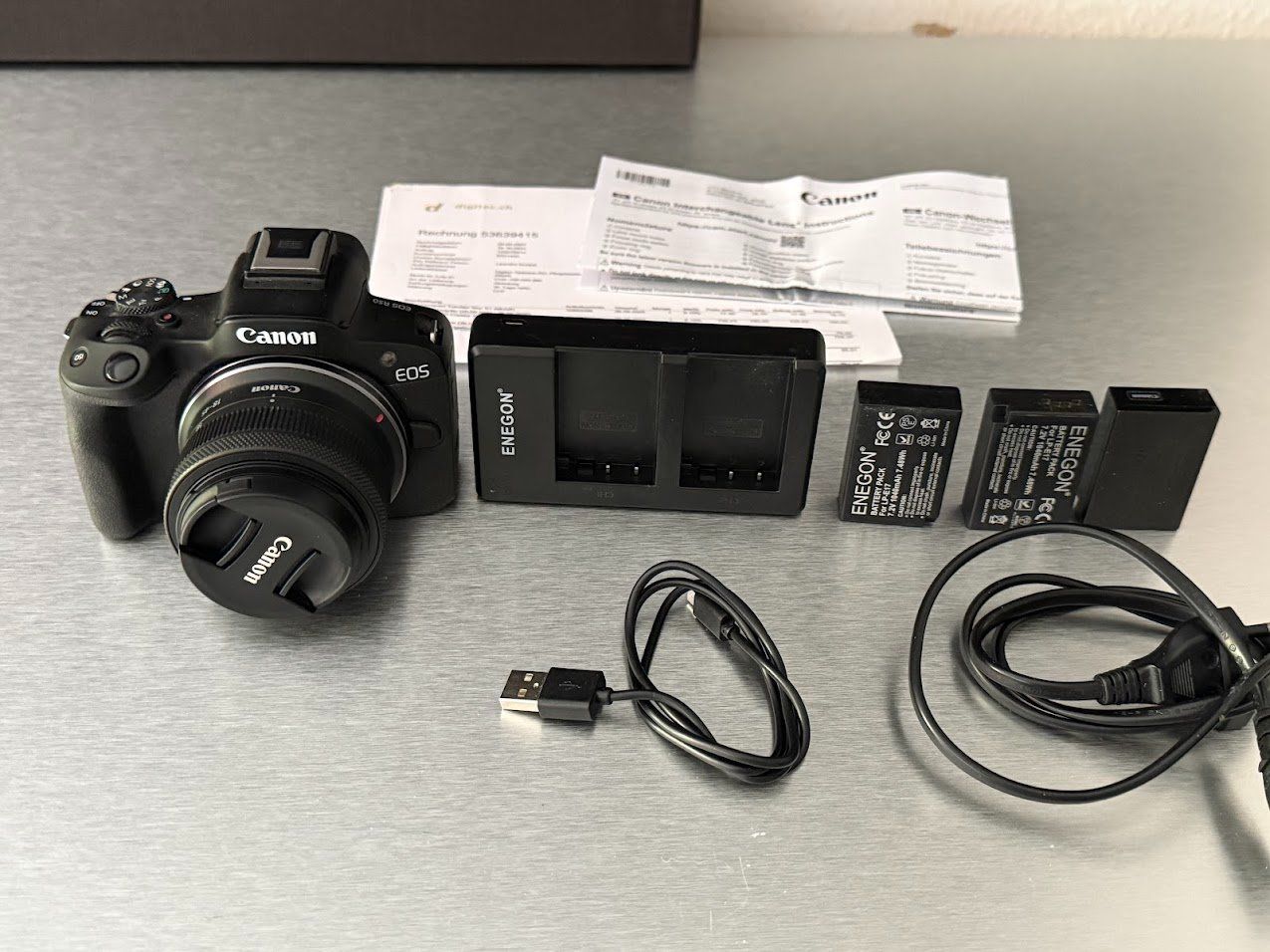 Canon Fotocamera: Canon EOS R50 Kit + RF-S 18-45mm – Usato da Rheinfelden venduto da flores99 2
