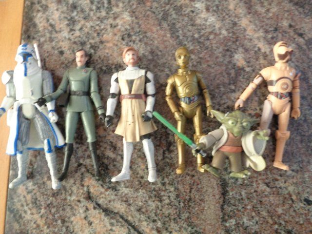 Hasbro Spielzeuge: Star Wars Hasbro  Jedi,Droid, Clone Collection – Gebraucht aus sargans von Angamar