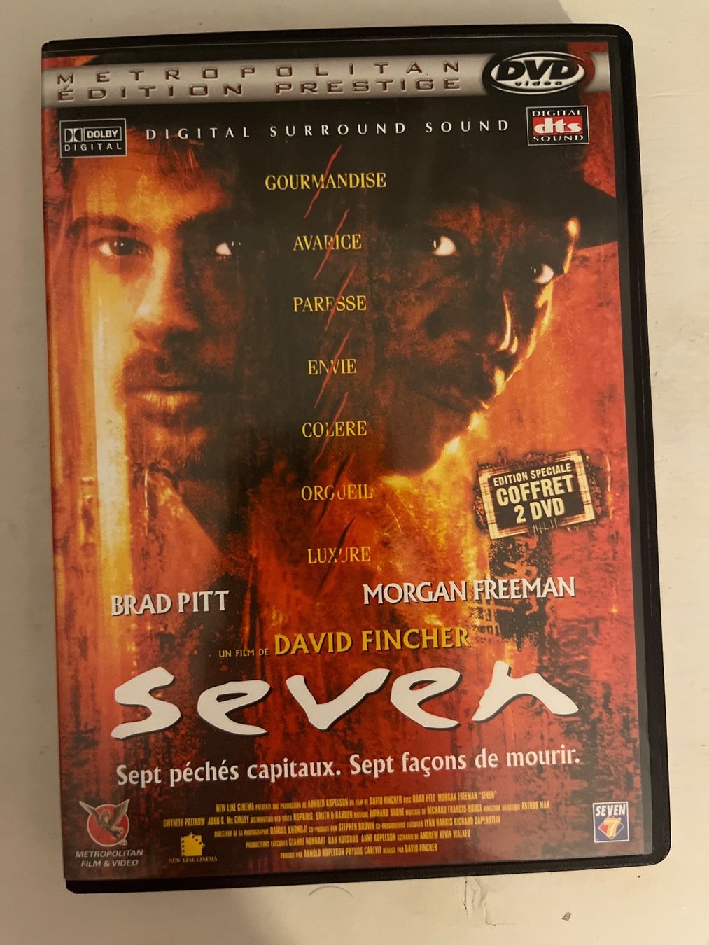 Tutti i DVDs: Seven (1995) DVD 📀 – Nuovo (secondo la descrizione) da Sierre venduto da black.box 3