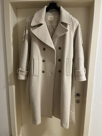 Suncoo Paris Mantel ecru / creme Gr. 38 / 40 (M)