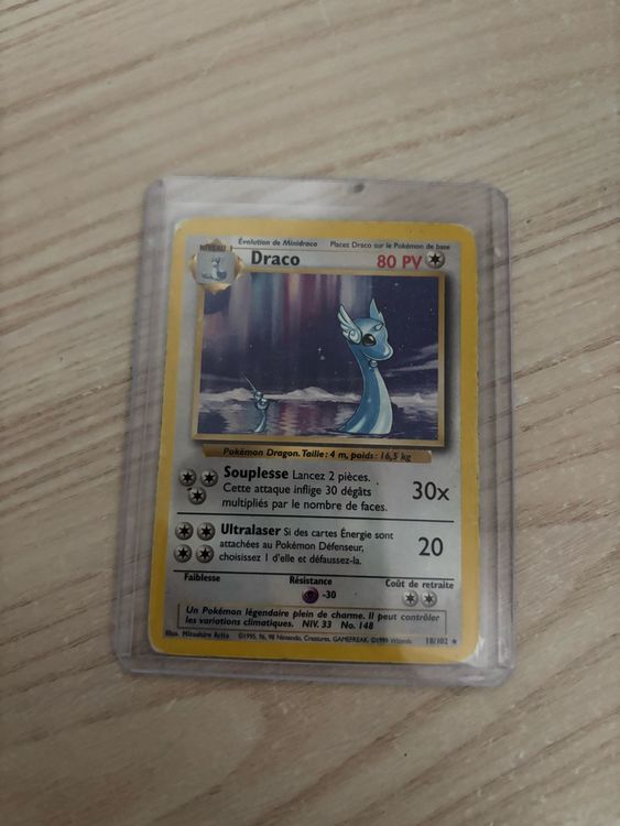 Cartoline: Draco Wizzard 1999, carte pokémon  – Usato da La Chaux-de-Fonds venduto da Ali_Shop2