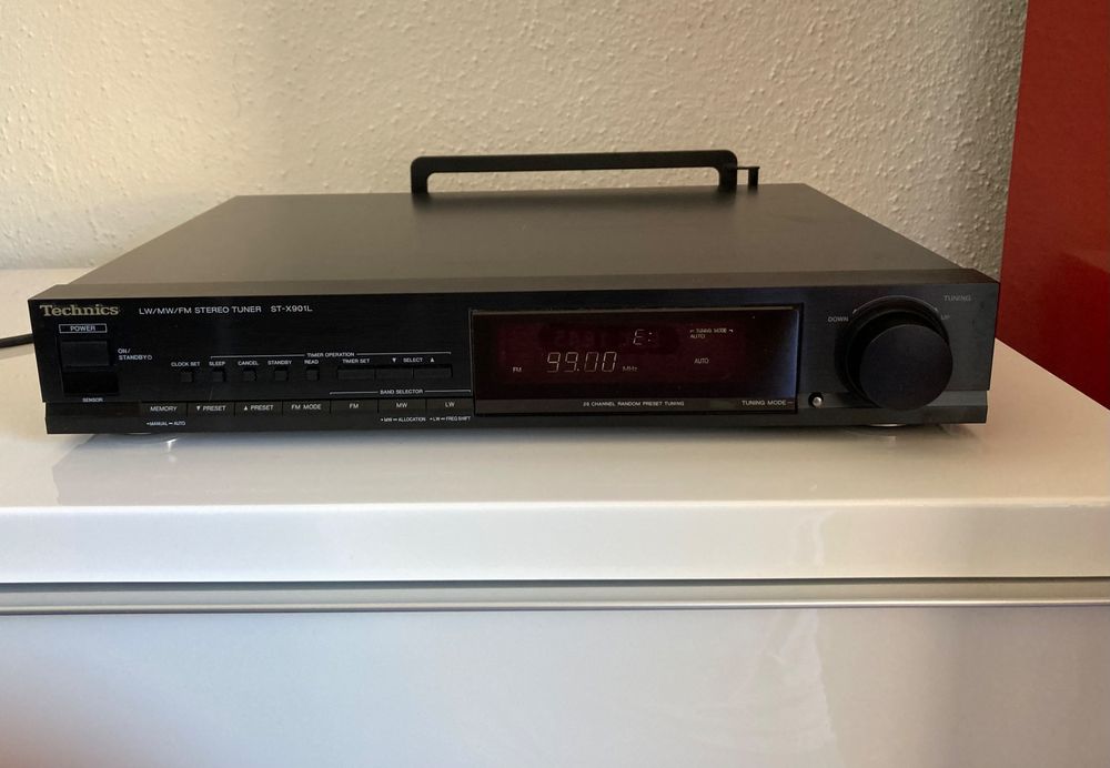Tuner Technics ST-Z15L Vintage – Révisé Professionnellement, Analogique AM/FM Argenté