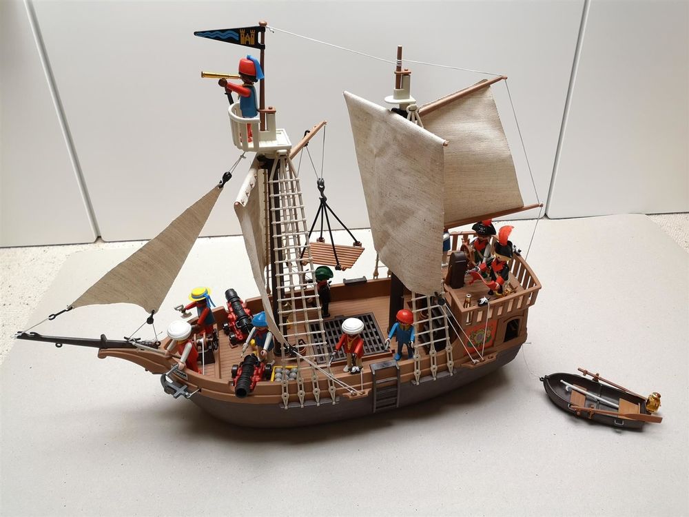 Playmobil altes Piratenschiff mit Schatz | Kaufen auf Ricardo