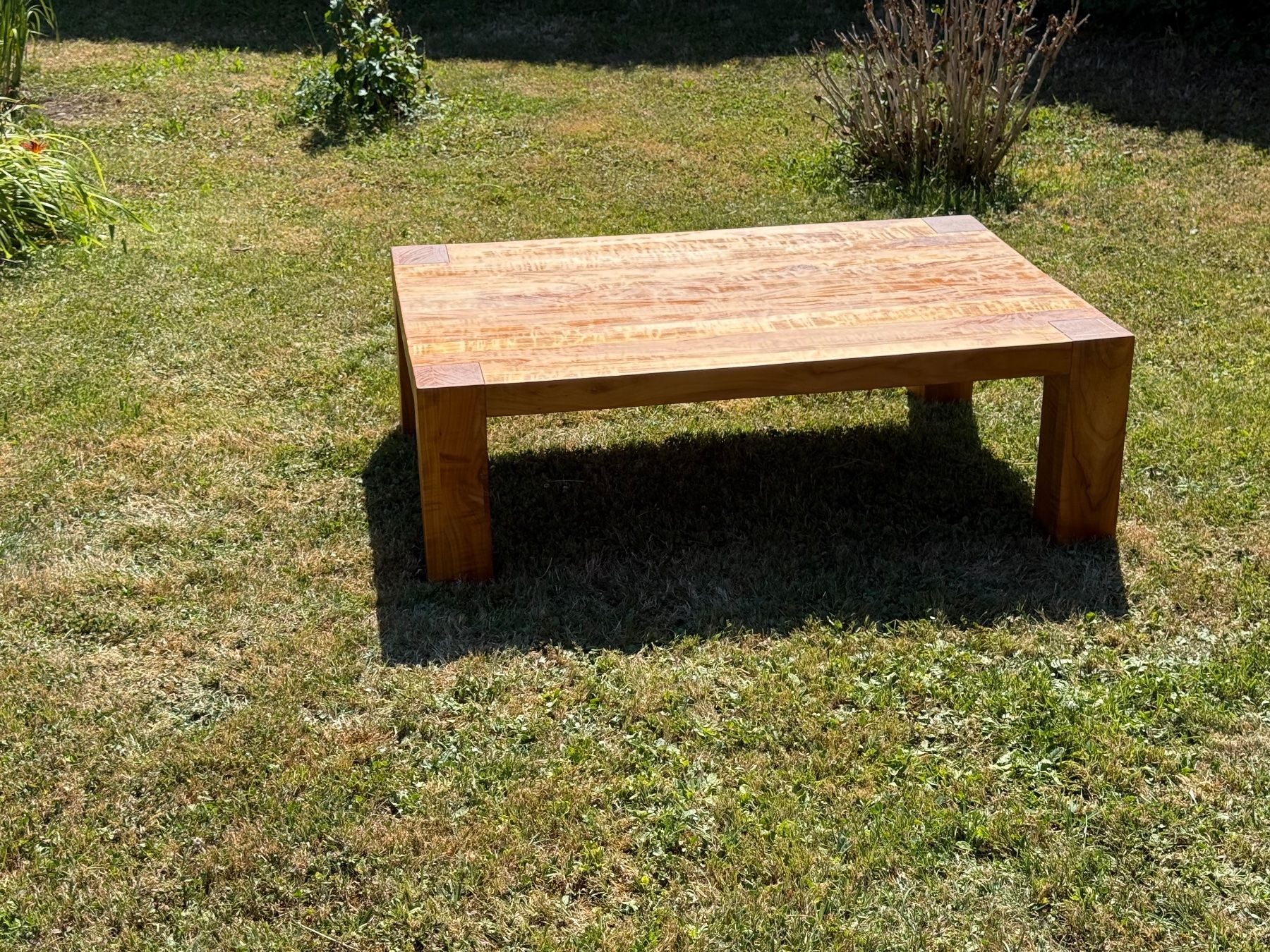 Tables: Massiv Kirsche-Couchtisch – D'occasion à Hagenbuch ZH par buell06 9