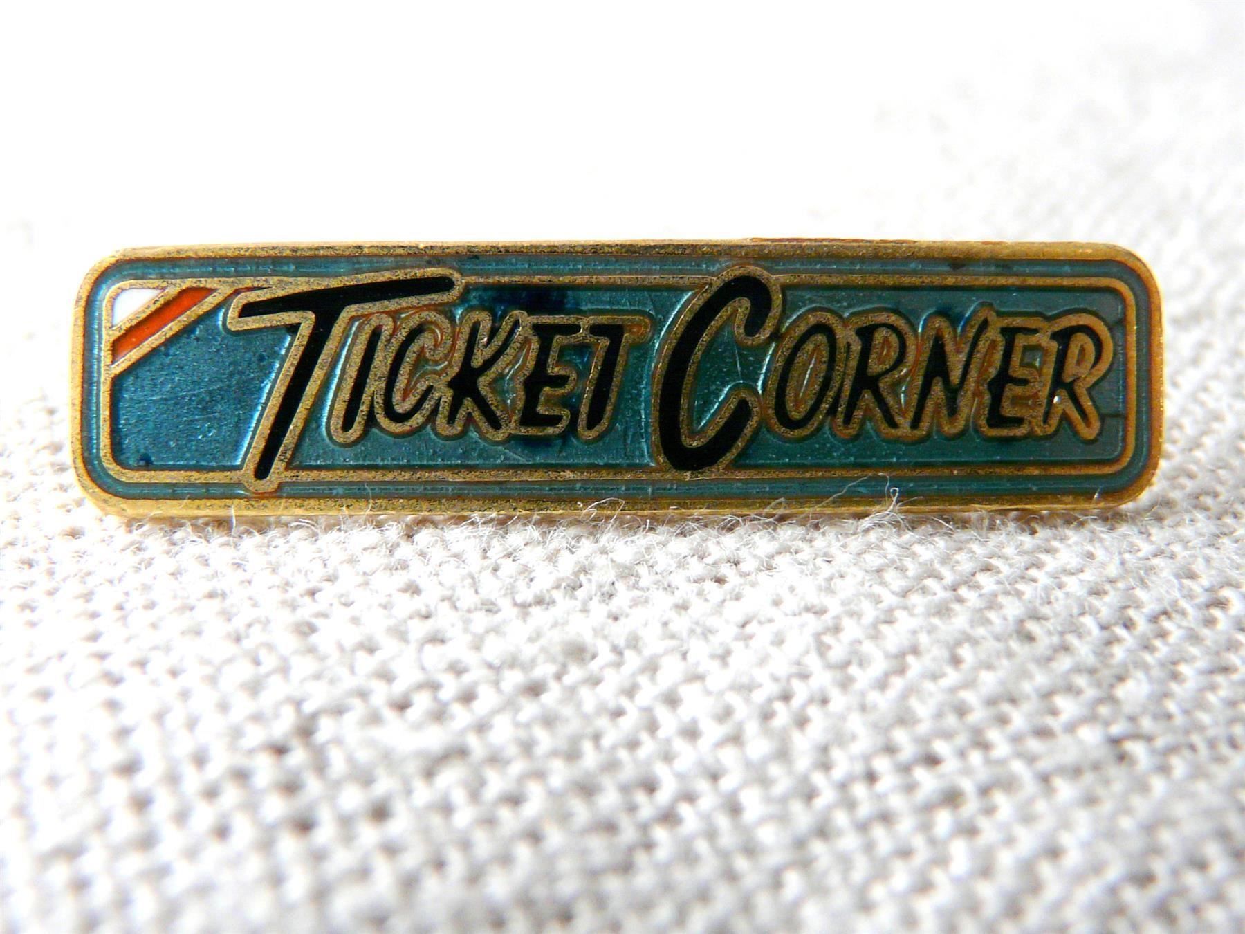 Placchette & Badge: • Ticket Corner billet   Versand möglich     pin E1.43 – Usato da Pully venduto da websurfer1 3