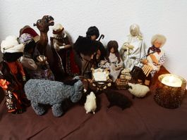 Krippenfiguren nach Schwarzenberger