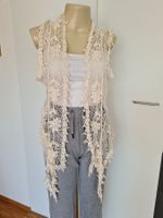 2 stück bolero / weste gestrickt