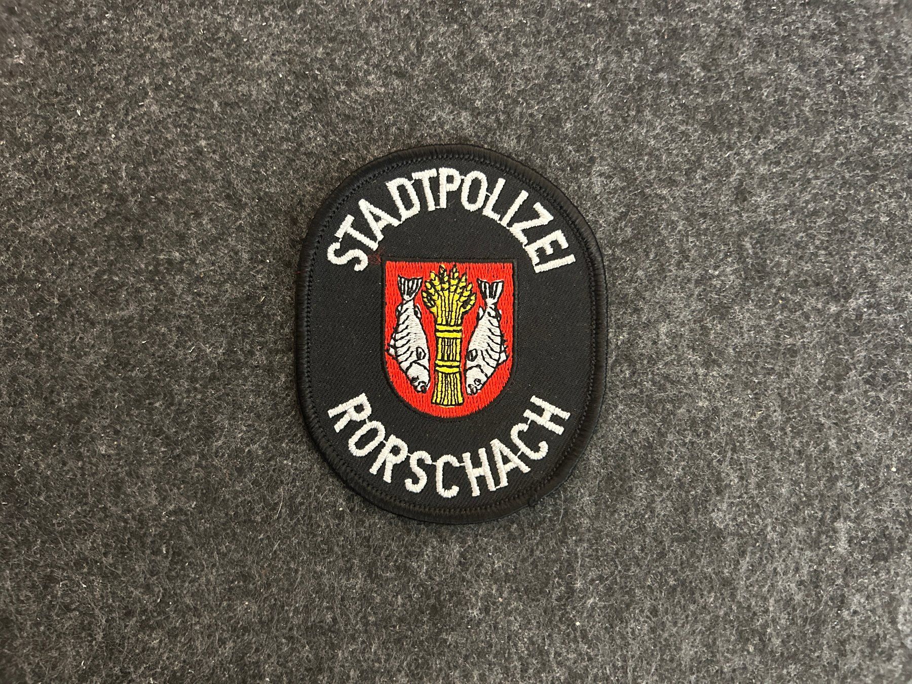 Placchette & Badge: Patch, TG, Stadtpolizei Rorschach – Usato da Berikon venduto da DGC-1995