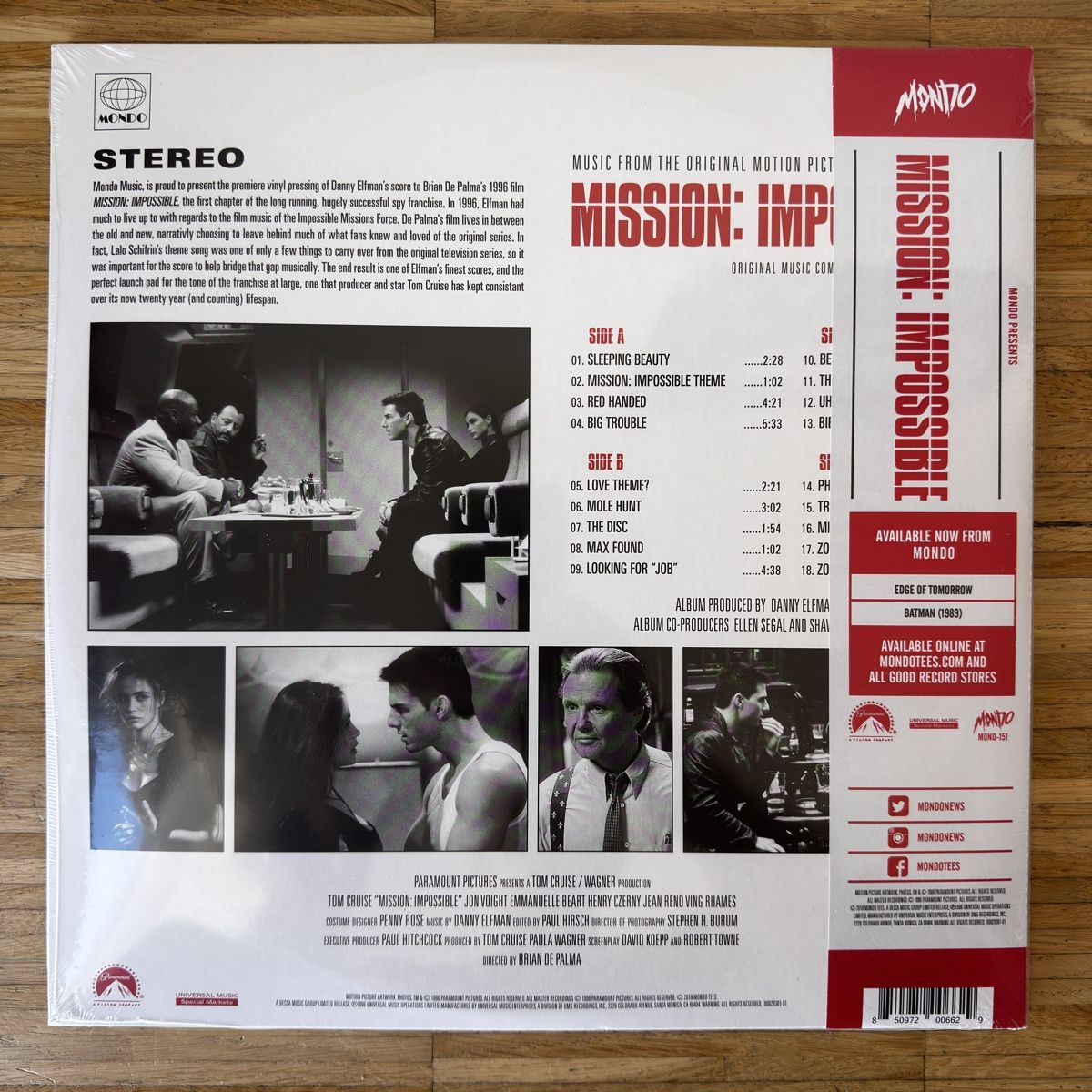 Dischi in vinile: Mission impossible 1 & 2 vinyles Mondo – Nuovo e nell'imballaggio originale da Vessy venduto da vanhoves 3