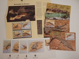 Kongo WWF Sonderausgabe Krokodile des Kongos
