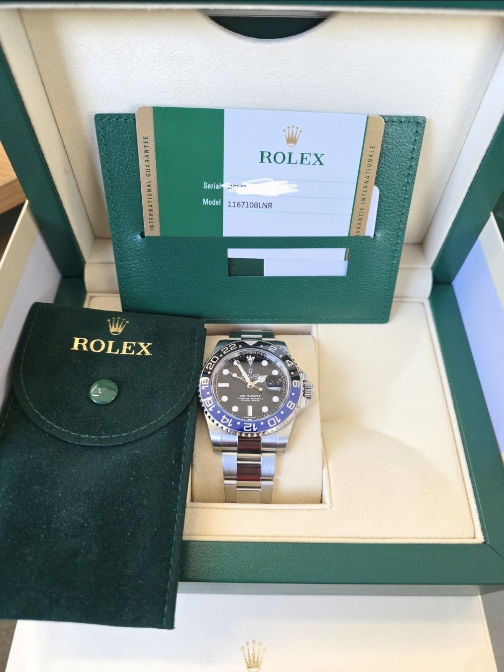 Rolex Orologi: Rolex GMT-Master 2 Batman – Usato da Zizers venduto da Ritsch-Motors