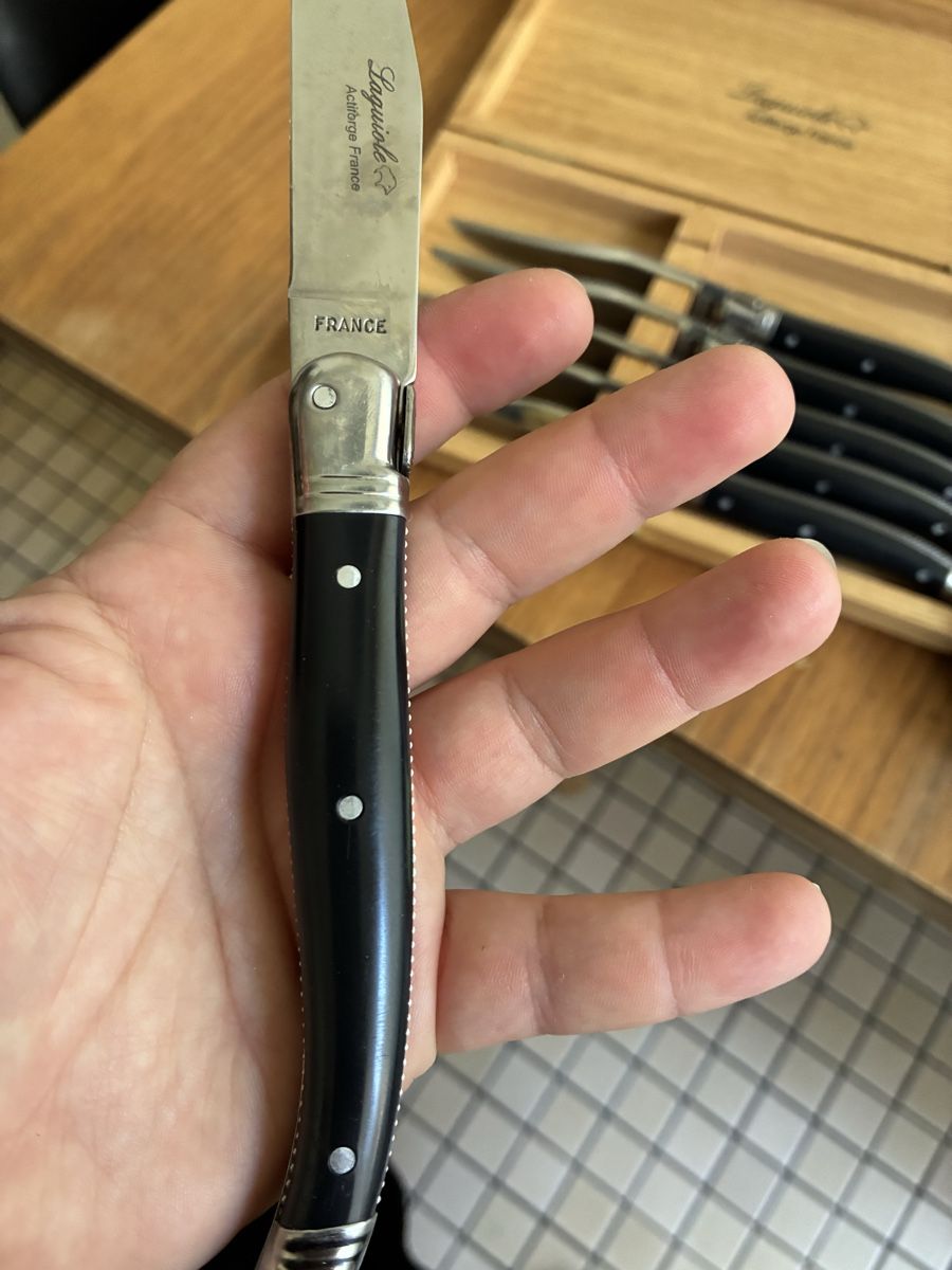Laguiole Messer: Lot de couteaux Laguiole  – Neu (gemäss Beschreibung) aus Onex von nonoemi06 2
