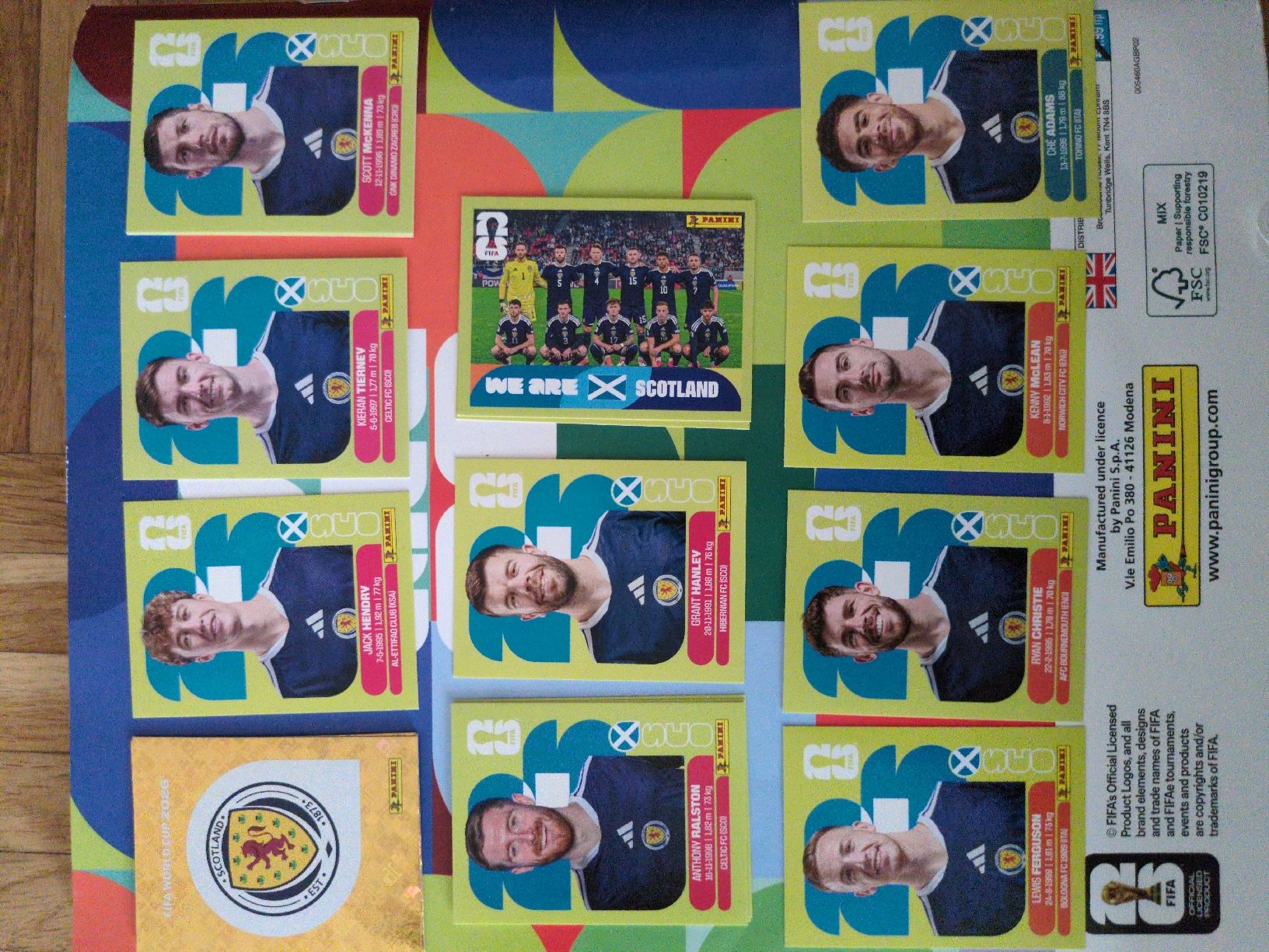 Panini Carte collezionabili: Panini SCO Set - Schottland – Nuovo (secondo la descrizione) da Rapperswil SG venduto da sau_p7ft