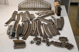 Märklin M Geleise Konvolut + Brücke HO/AC ohne OVP
