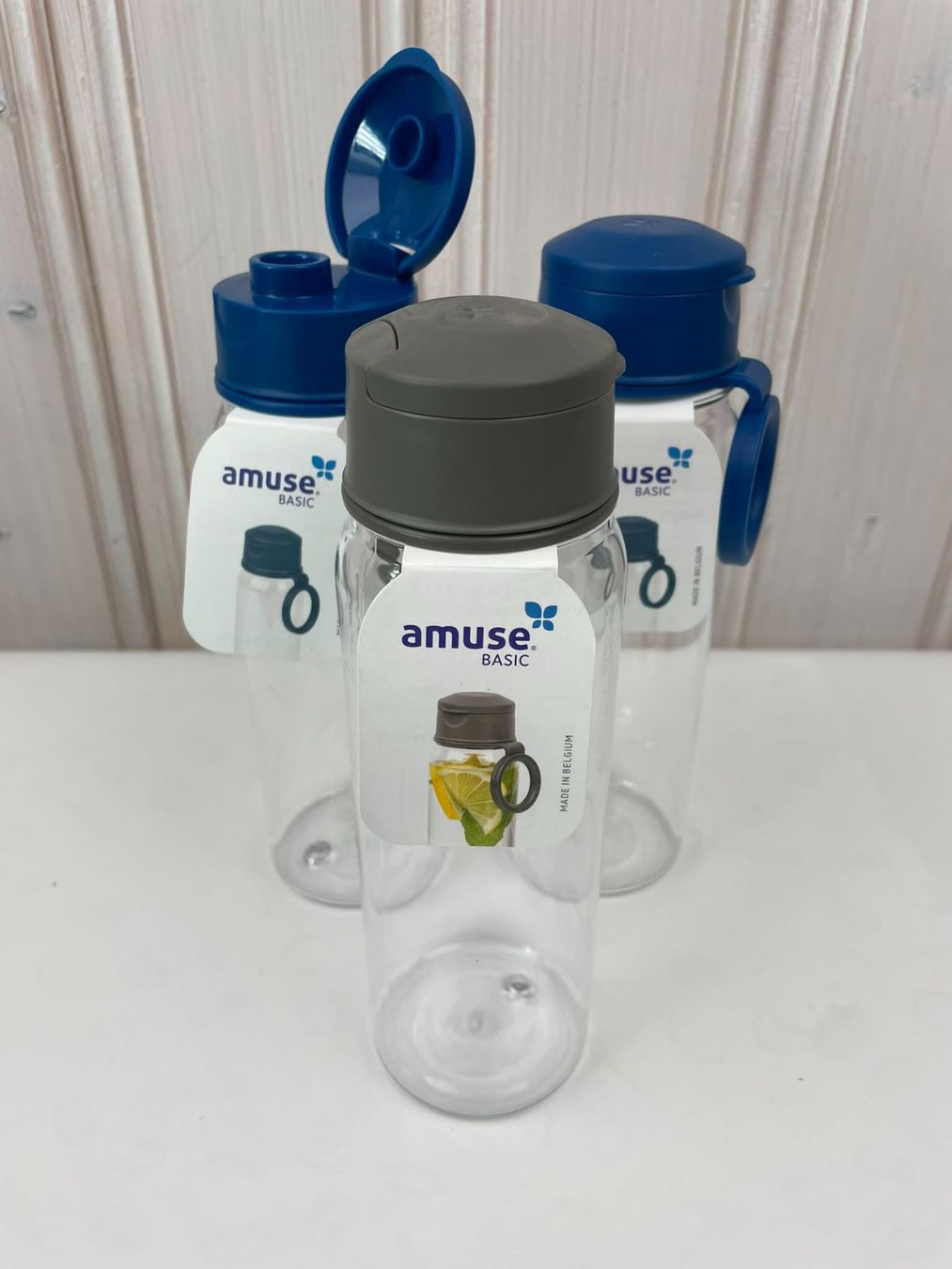 Borracce & Thermos: 3x Neue Wasserflaschen "amuse BASIC" - Trinkflasche – Nuovo e nell'imballaggio originale da Wängi venduto da Thurgauer98
