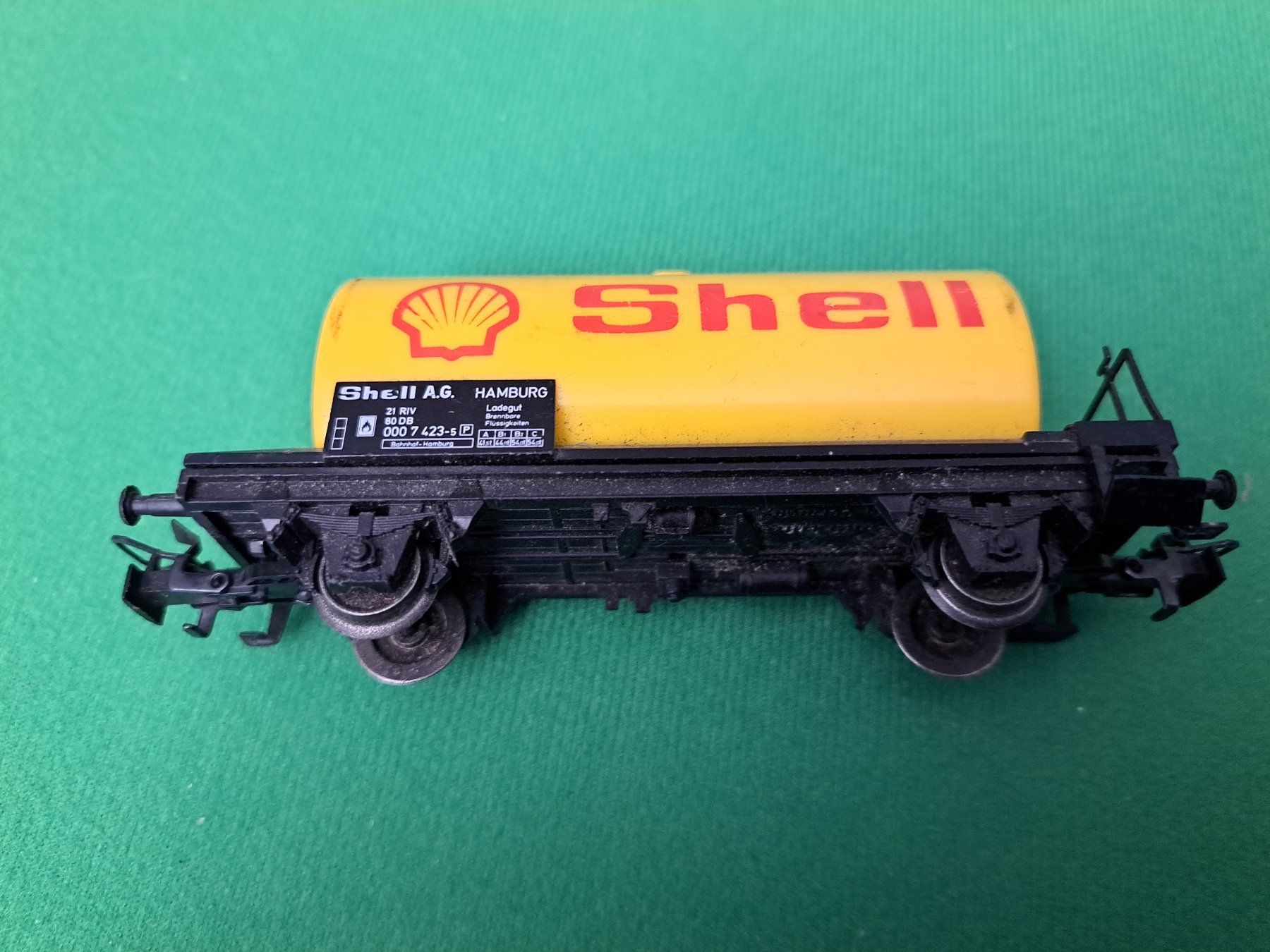 Märklin Modelleisenbahnen: Schell Tankwagen klein, Märklin H0 ,13cm – Gebraucht aus Spiez von Pistach99 2