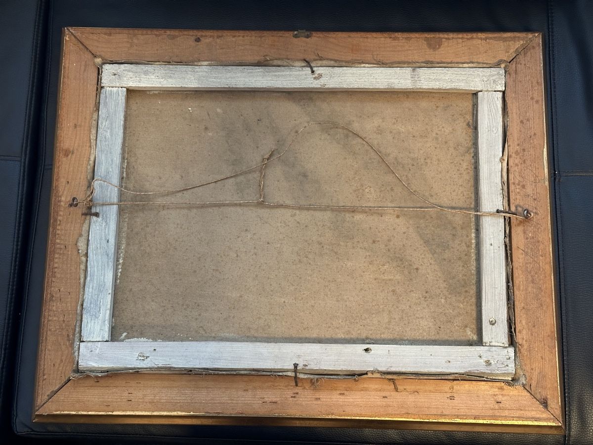 Gemälde: Ölbild Mondschein Segelschiffe 1926 – Gebraucht aus Hinwil von sin_9j5s 8