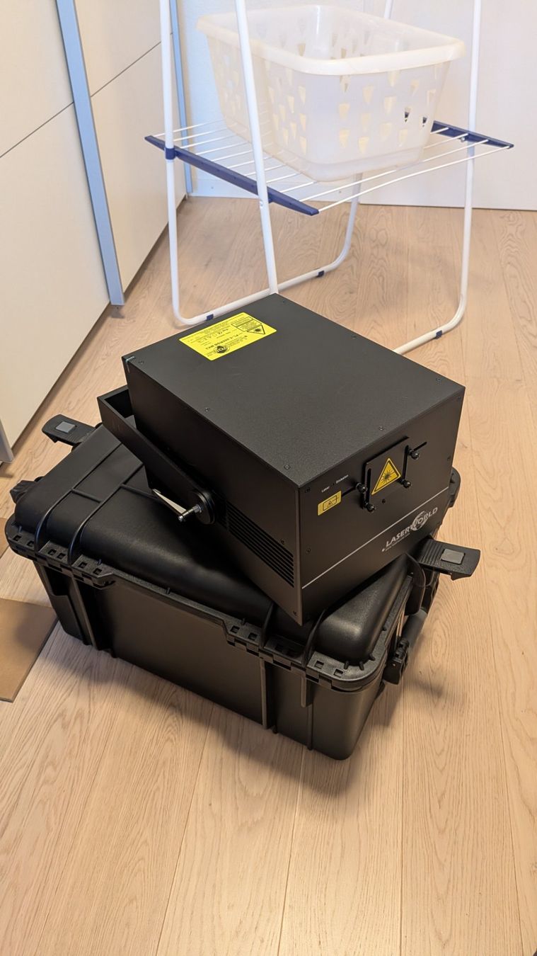 Laserworld Lampade: Laserworld PL-5.000RGB MK3 – Nuovo e nell'imballaggio originale da Frauenfeld venduto da Ragons77 7