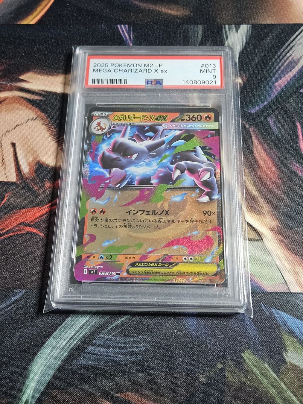 Pokémon Carte collezionabili: Pokemon TCG Mega Charizard X PSA 9 JP – Usato da Lugano venduto da NICKSTORE