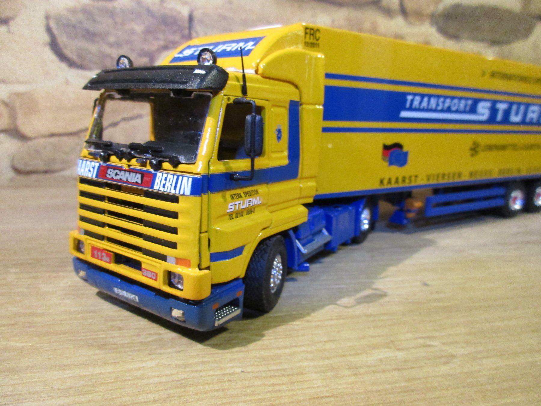 Tekno Modellbausätze & Standmodelle: Tekno  1:50  Scania 113   Sturm – Gebraucht aus Ennetmoos von Truckdiver 1