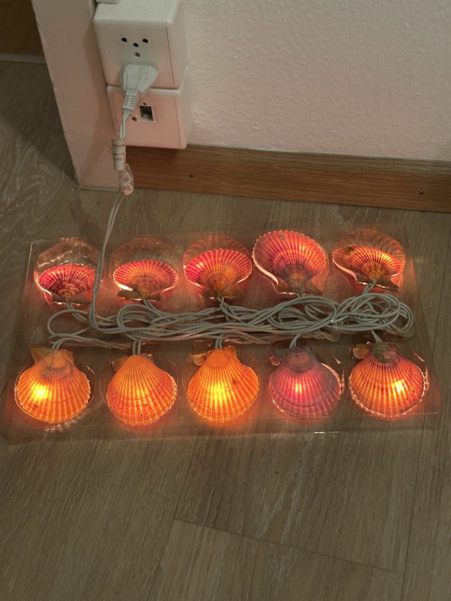 Ghirlande e barre luminose: Lichterkette mit Grosse Muscheln Neu – Nuovo e nell'imballaggio originale da Basel venduto da Ivana_4 3