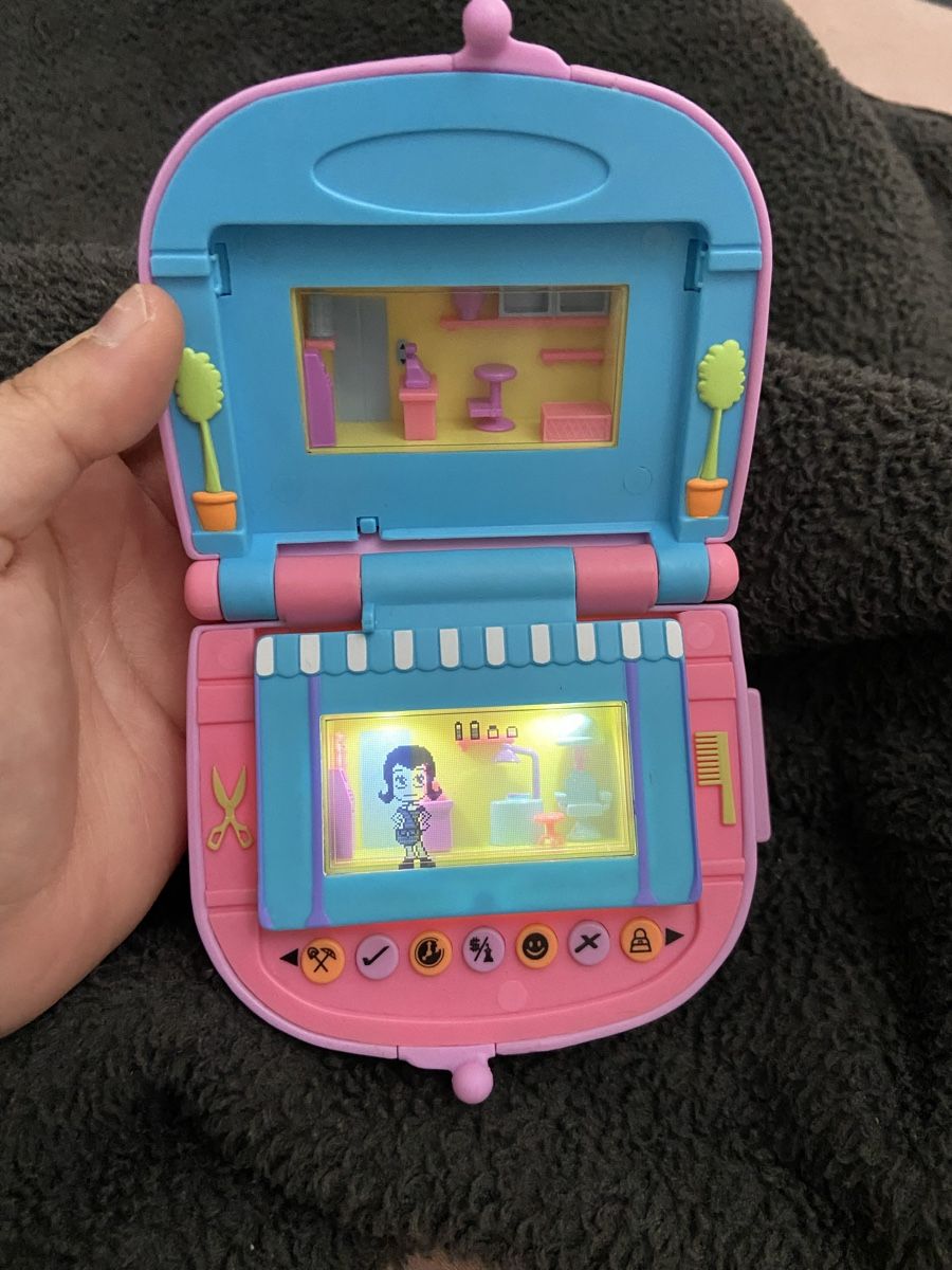 Giochi: Pixel Chix Mattel 2005 Sac à main rose  Jeu – Usato da Montreux venduto da Perledor 1