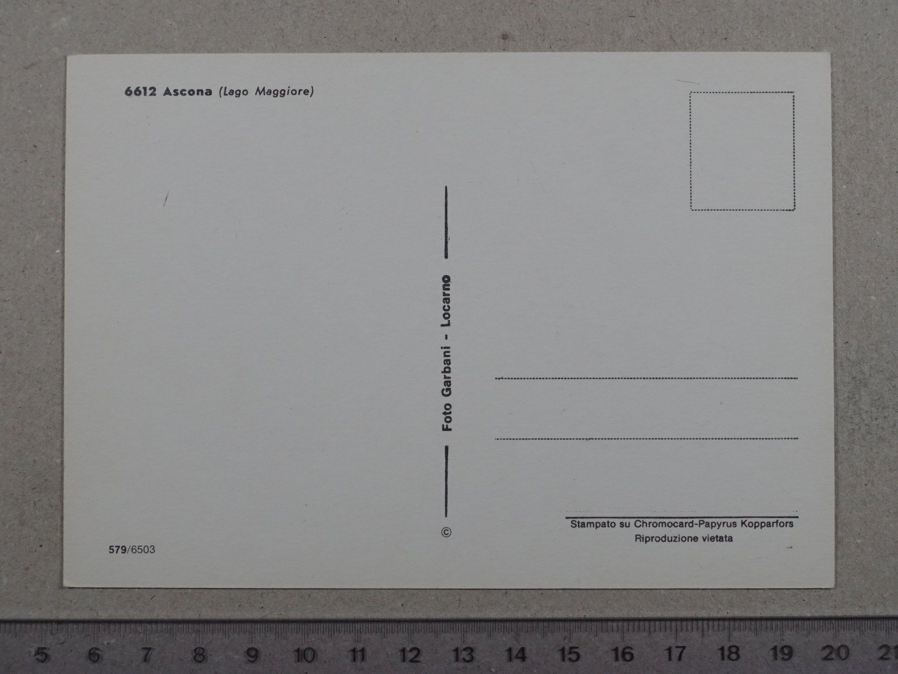Cartoline postali: Ascona – Usato da Lenzburg venduto da fh1 1