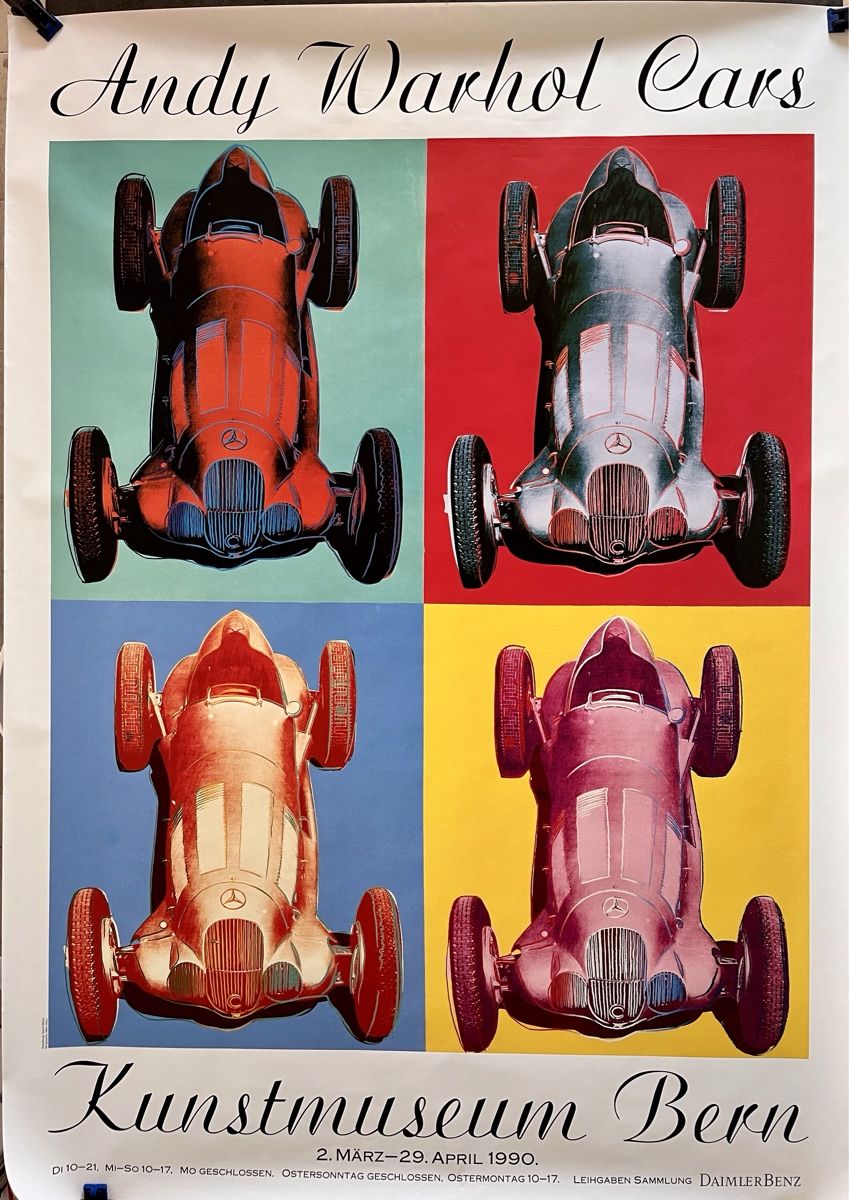 Foto & Immagini: Ausstellungsplakat Andy Warhol – Nuovo (secondo la descrizione) da Zürich venduto da Juancarlos1