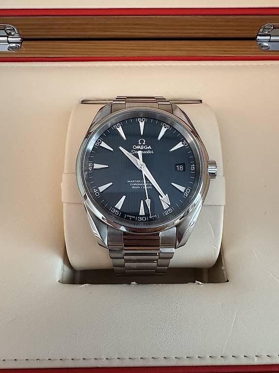 Omega Orologi: Omega Seamaster Aqua Terra mit Garantie – Usato da Zürich venduto da timeio-swapwatch