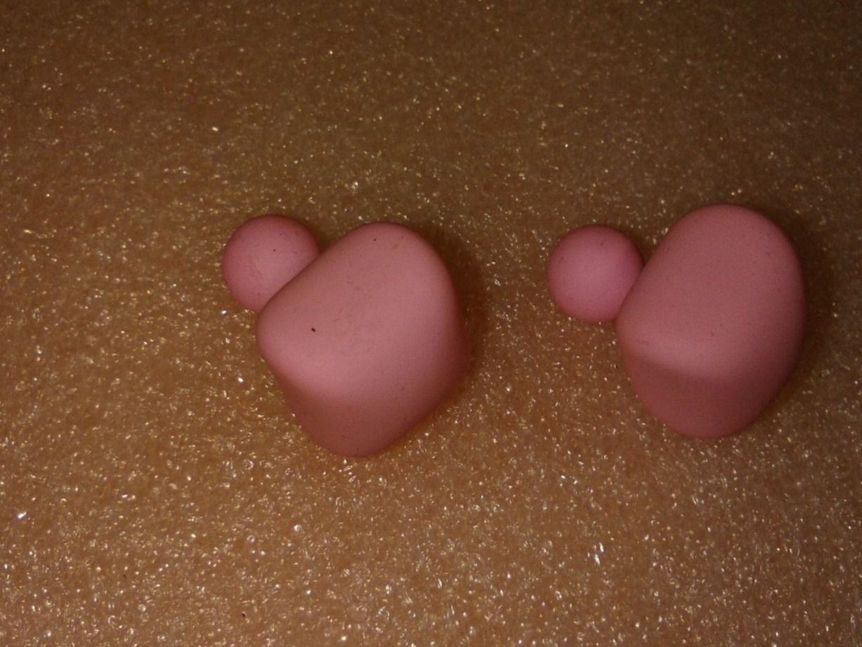 Orecchini pendenti & Orecchini a lobo: modeschmuck ohrringe viereckig,,,roserot,,matte – Nuovo (secondo la descrizione) da Basel venduto da bijoutrie_4