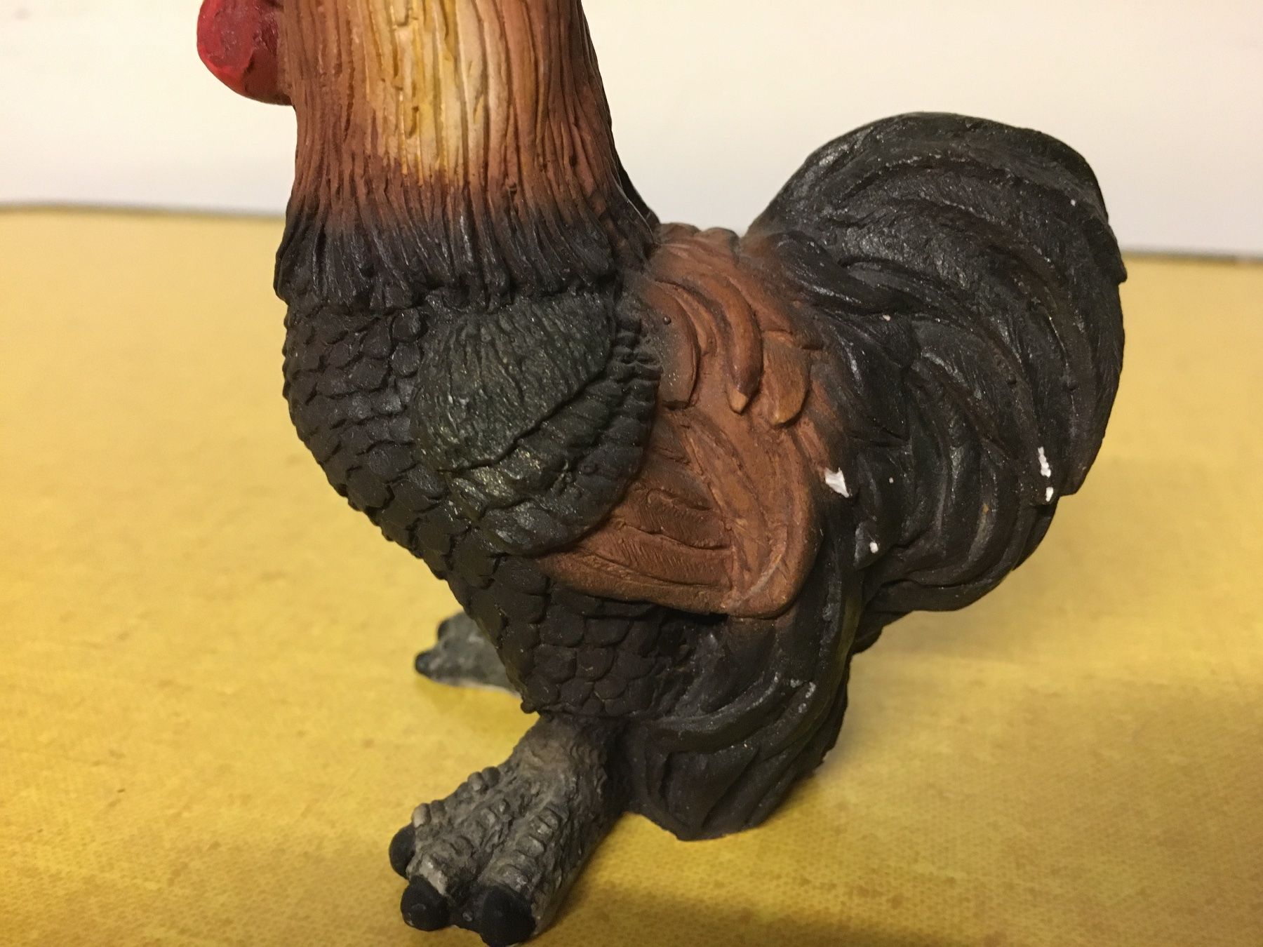 Statuette: Schöne Figur Huhn aus Harte Kunststoff. – Usato da Lanzenhäusern venduto da vic63 3