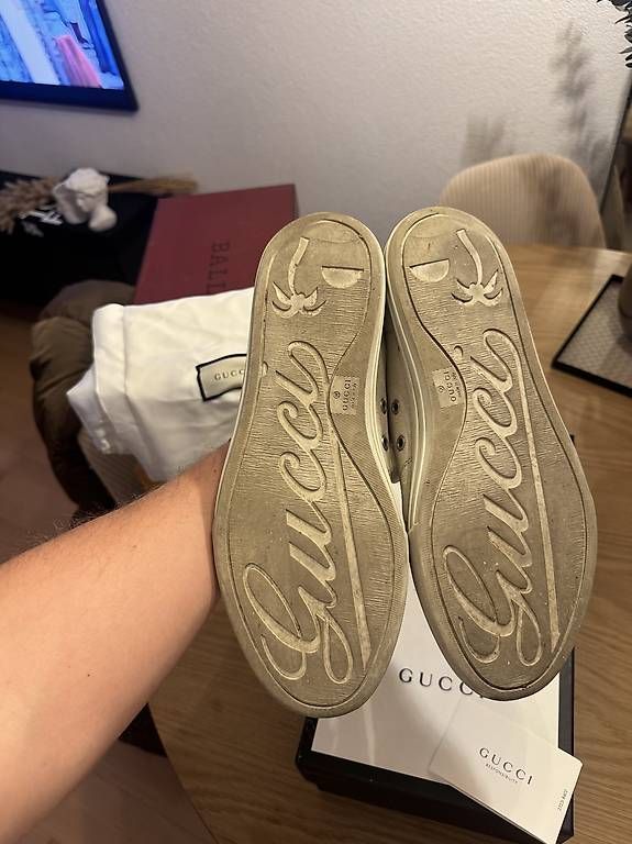 Herrenschuhe: Gucci GG Supreme Low-Top Sneaker  Original  – Gebraucht aus Spreitenbach von vancosta 1