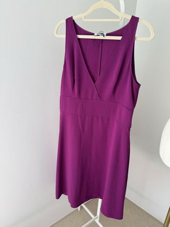 Vintage Moschino purple dress