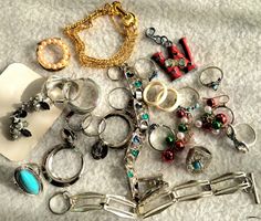 Lot de bijoux fantaisie 