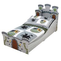 KidKraft Kinderbett 140 x 70 cm Ritterburg Spielbett