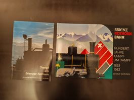 Brienz Rothorn Bahn – 2 Bücher über Dampf & Geschichte