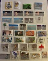Lot de timbres allemands 1988 vintage - Divers motifs