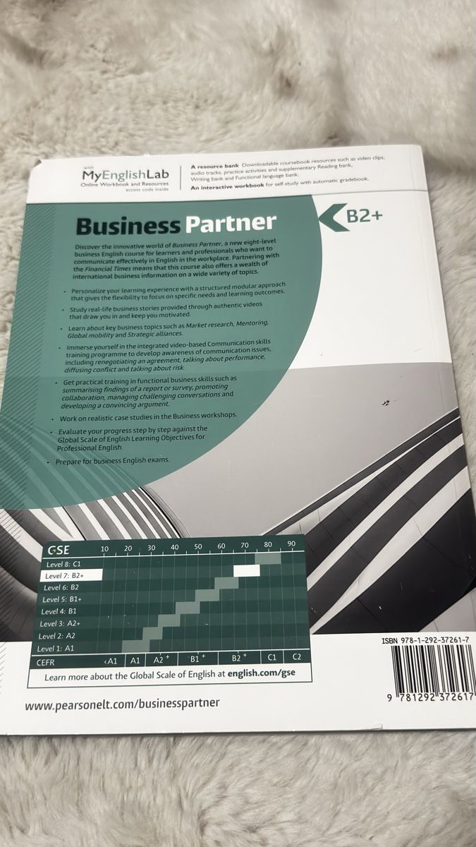 Livres: coursbook, pearson, business partner B2+ – D'occasion à sargans par lnoa 1
