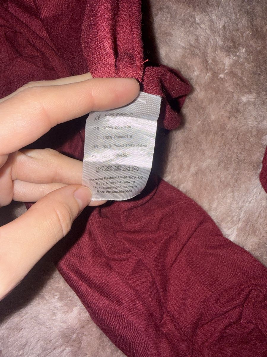Foulards, Tücher & Schals: Loop Schal, bordeaux, Accessoires für den Herbst. – Neu (gemäss Beschreibung) aus Liestal von isa_8y72 2