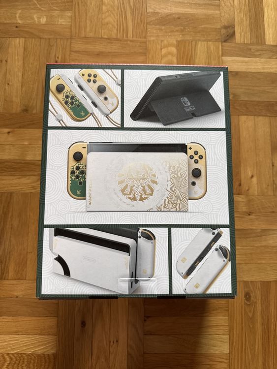 Nintendo Switch OLED Zelda Edition ungeöffnet 2