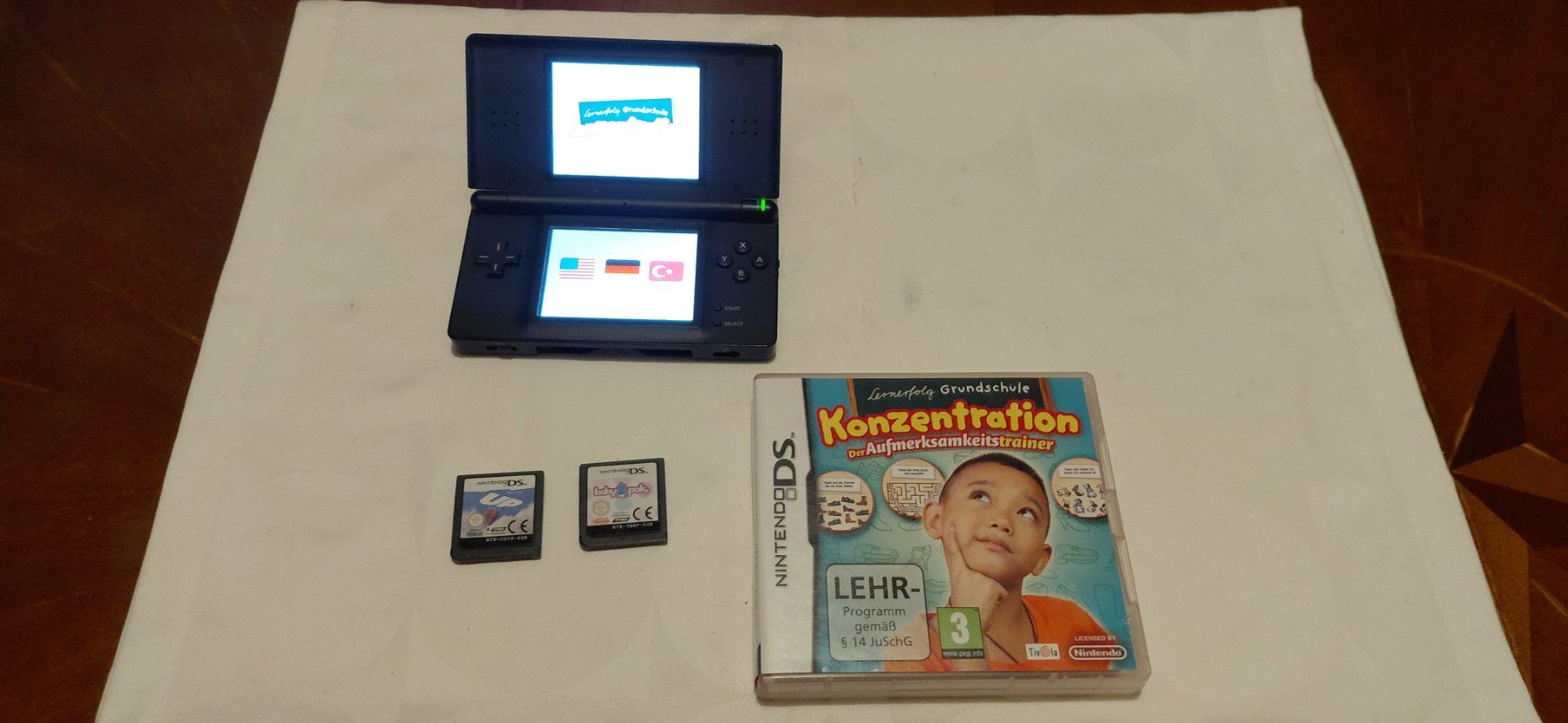 Nintendo Console: Nintendo DS  Blau  inkl Spiele – Usato da Gretzenbach venduto da Uli1980