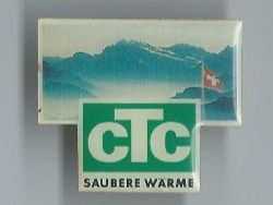 Placchette & Badge: CTC "Saubere Wärme", Pin – Usato da Zürich venduto da t24_de