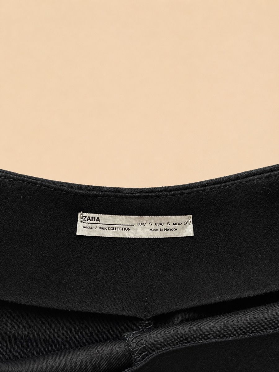 Zara Pantaloni: SHORT NOIR EFFET PORTEFEUILLE ZARA – Nuovo (secondo la descrizione) da Lausanne venduto da KeNaChic 4