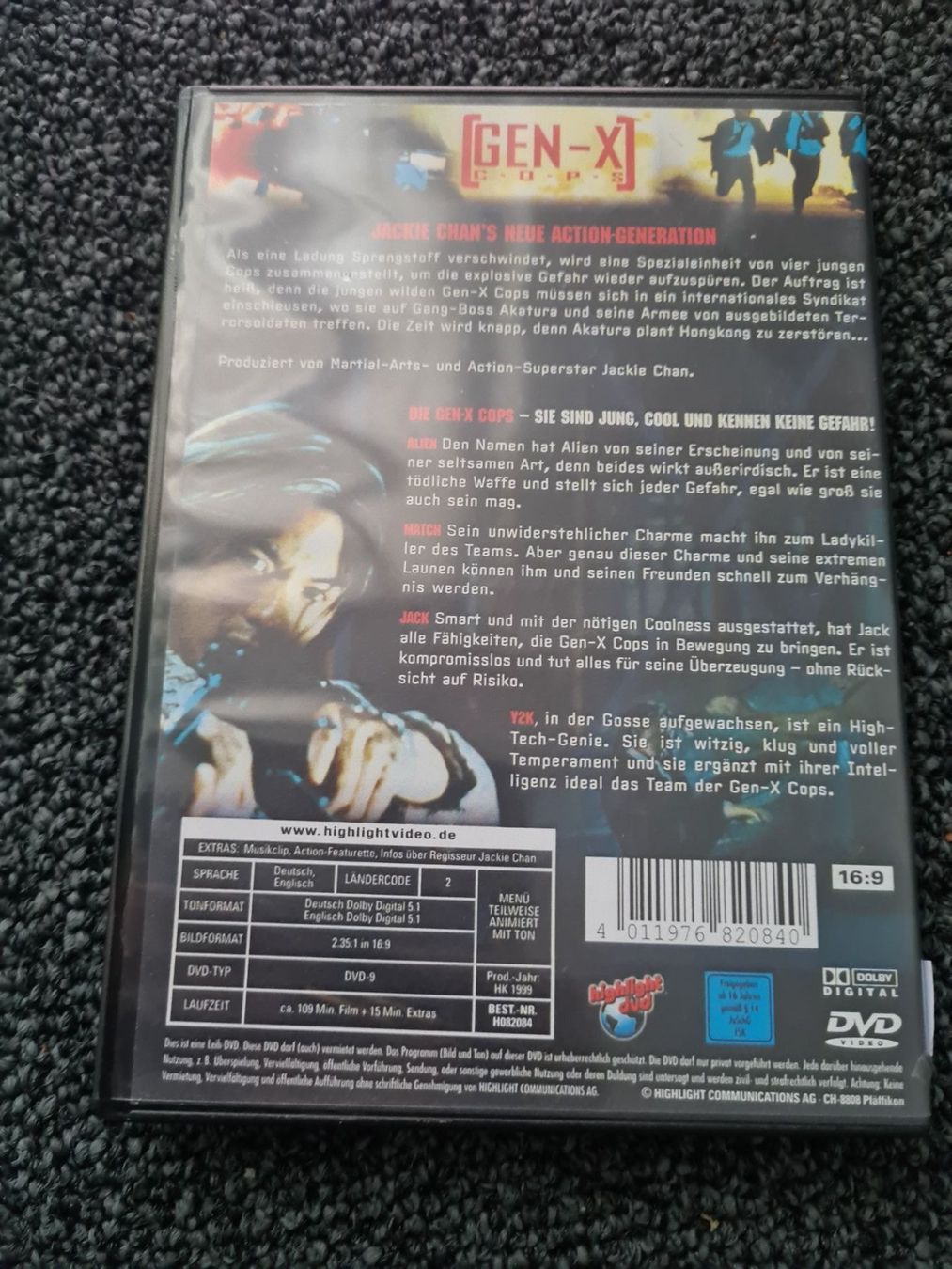 Tutti i DVDs: GEN-X (10943) – Usato da Ruswil venduto da jan_bxl5 1