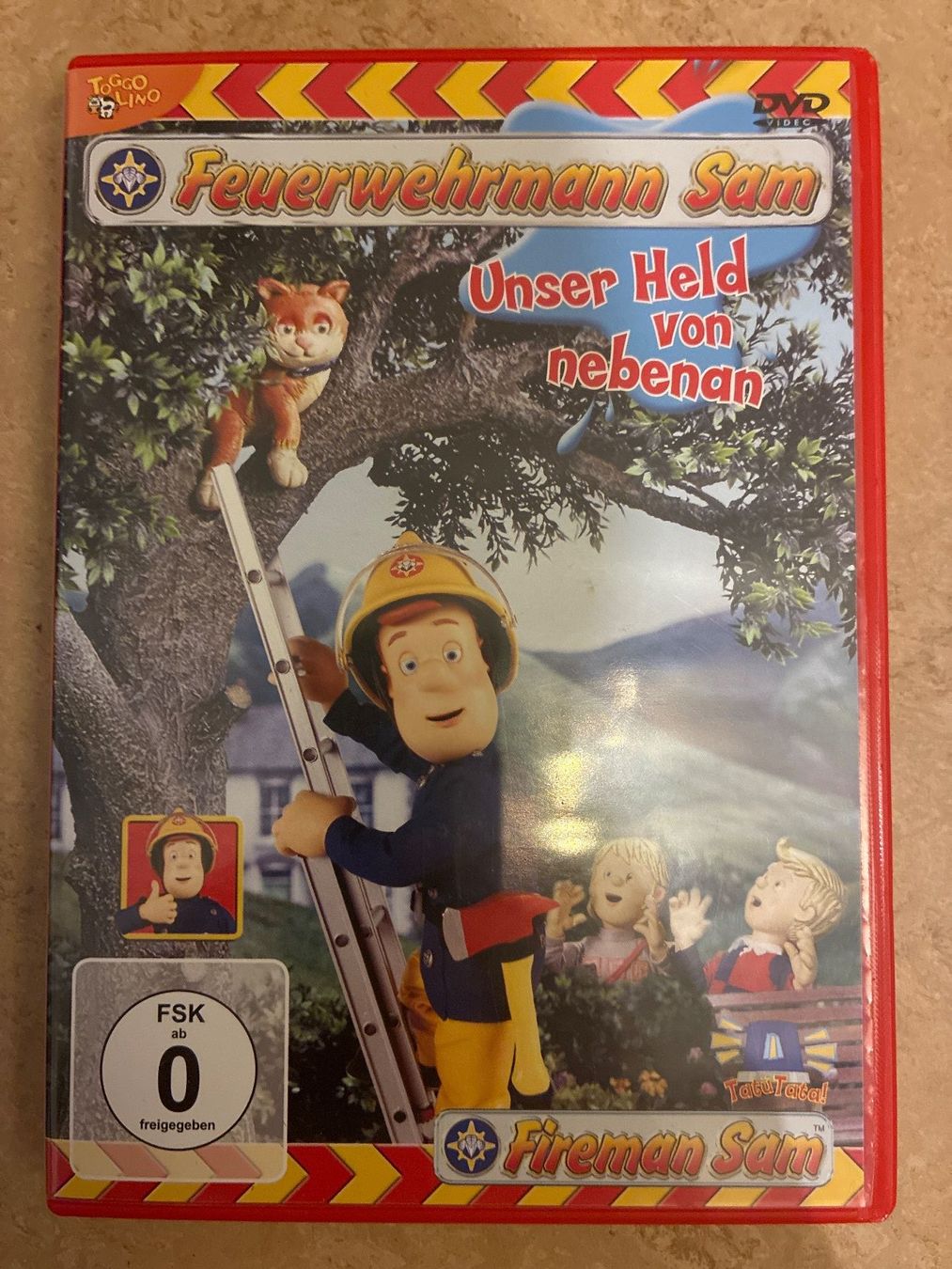 Tutti i DVDs: DVD- Feuerwehrmann Sam - Unser Held von nebenan – Usato da Guntershausen venduto da Gloominati