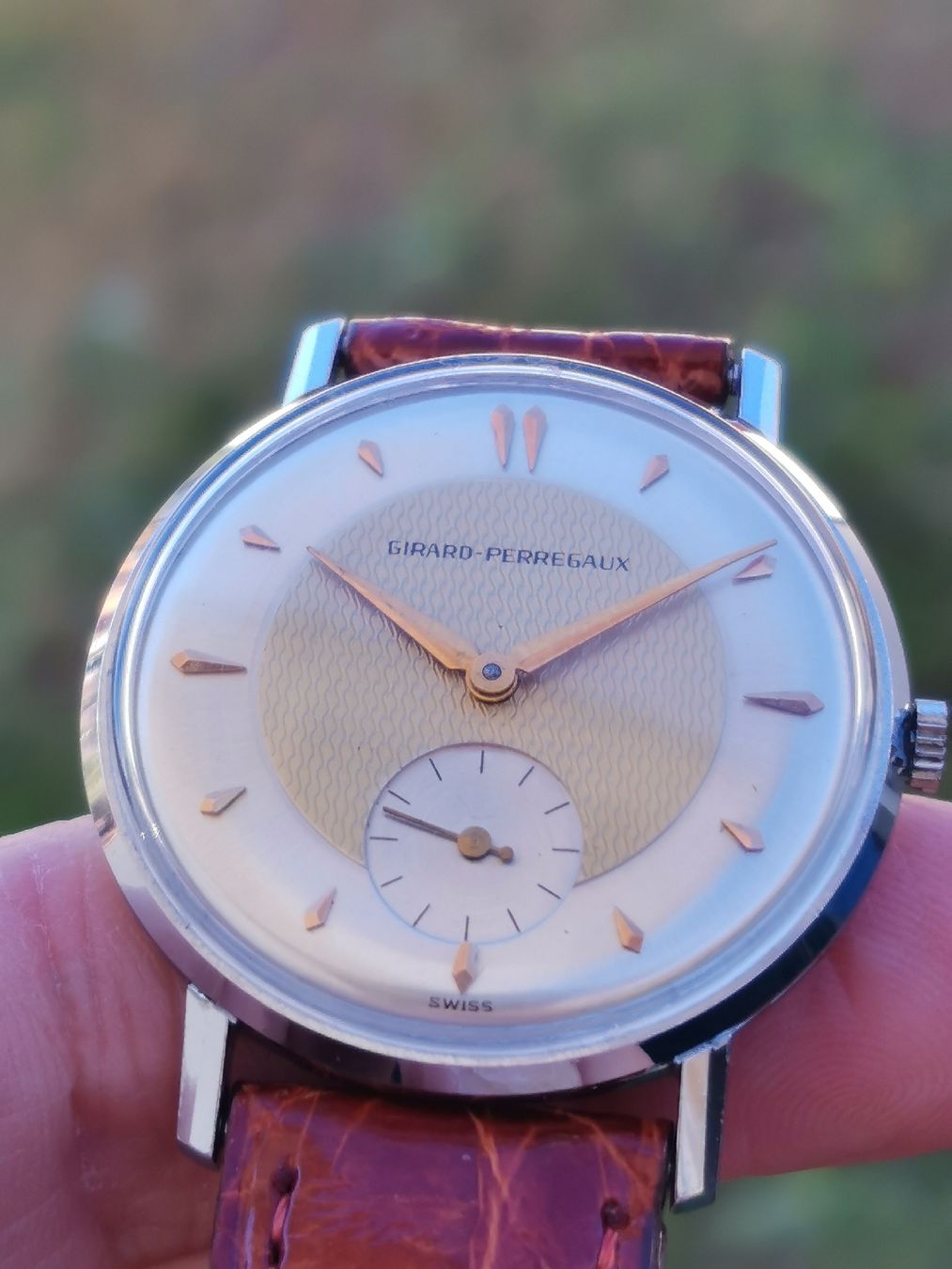 Girard-Perregaux Orologi: Girard-Perregaux vintage rare dial – Usato da Cagiallo venduto da DoubleH_Watches 1