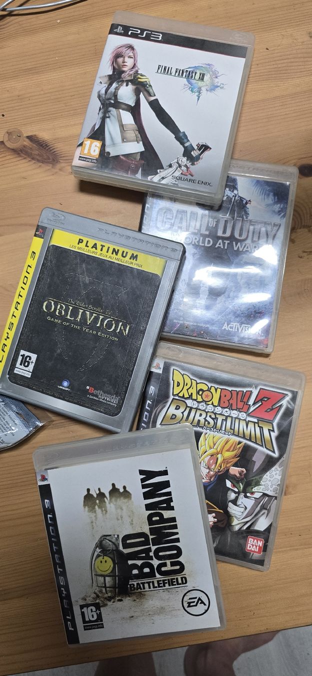 Sony Jeux: lot jeux PS3 – D'occasion à Courgenay par bat_dq9w 1