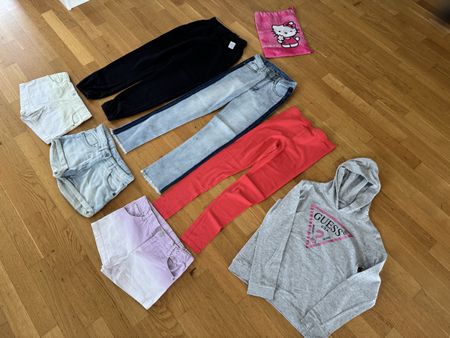 Sommer Kleiderpaket für Mädchen Grösse 146