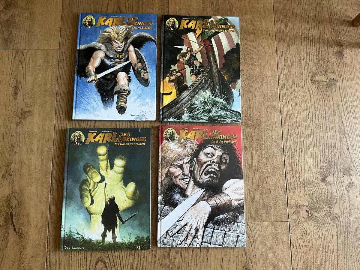 Fumetti: Karl der Wikinger, 1-4 (Lawrence) – Nuovo (secondo la descrizione) da Agriswil venduto da Ueli03